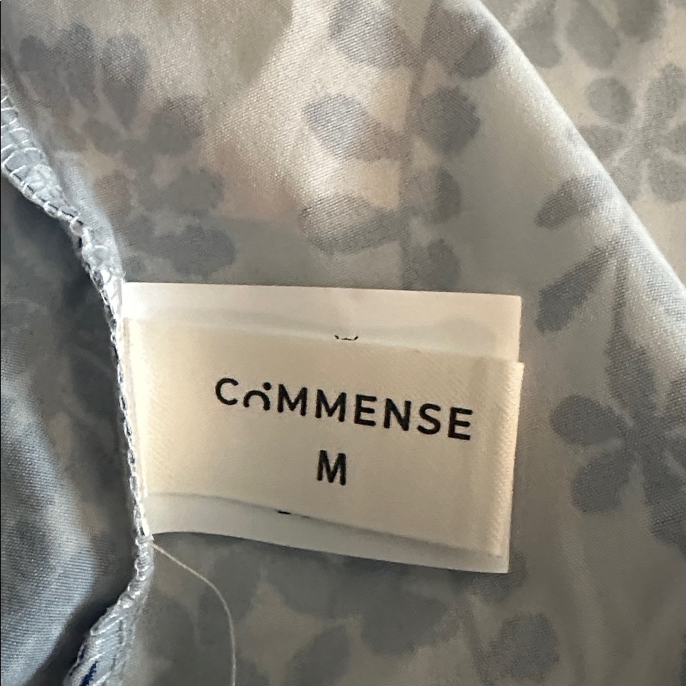 Commense Floral Blue and White Dress - Picture 9 of 11